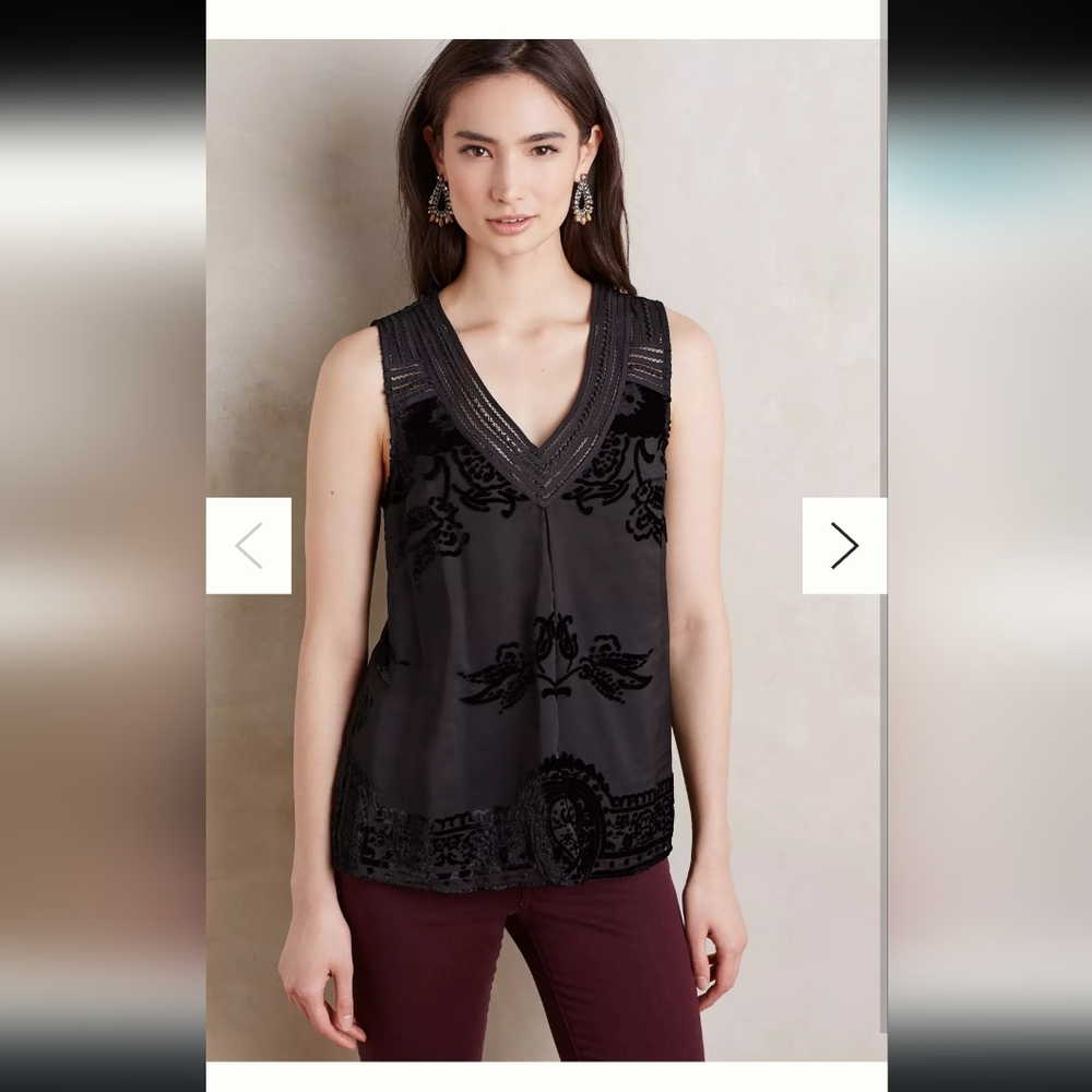 NWT Anthropologie Fanya Shell